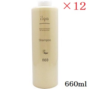 ナンバースリー 003 イルガ 薬用 シャンプー 660ml [ディスペンサー無し] ×12セット (医薬部外品)