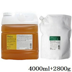 HAHONICO ハホニコ ディスデモカ ヘアクレンジング 4000ml + ラメイ プロトメント 2800g