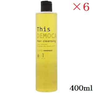 HAHONICO ハホニコ ディスデモカ ヘアクレンジング 400ml ×6セット|アットビューティー株式会社