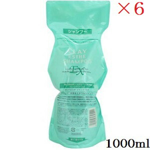 ビーエックス クレイエステ シャンプー EX 1000ml レフィル 詰替用 ×6セット 9,280円