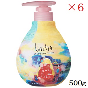 ビーエックス ロレッタ うるうるしたい日の 手当て 500g ×6仕かける ヘアケア・スタイリング-トリートメント