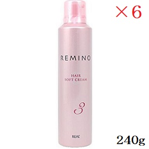 リアル化学 レミノ ヘアソフトクリーム 3 240g ×6セット
