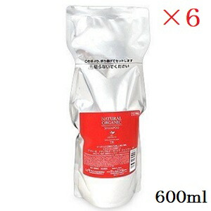 パシフィックプロダクツ アブリーゼ ナチュラルオーガニック シャンプー TR 600ml レフィル 詰替用 ×6仕掛ける