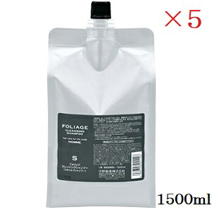 中野製薬 ナカノ フォリッジ クレンジングシャンプー 1500ml ×5セット 12,390円