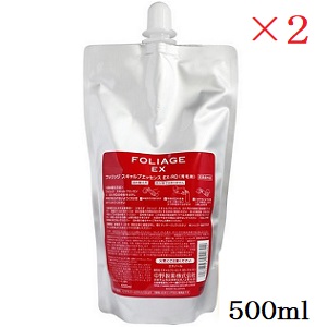 中野製薬 ナカノ フォリッジ スキャルプエッセンス EX-RD 500ml レフィル 詰替用 ×2仕掛ける (治療薬部外品)