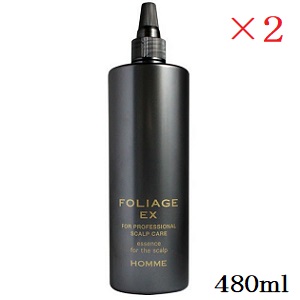 中野製薬 ナカノ フォリッジ スキャルプエッセンス EX-GM 480ml ×2仕掛ける (治療薬部外品)