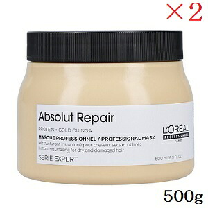 ロレアル セリエ アブソルート R ゴールド マスク 500g ×2セット