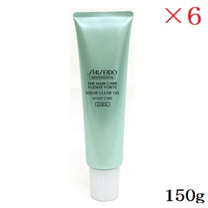資生堂プロ フェンテフォルテ シーバムクリアジェル A 150g C ×6セット