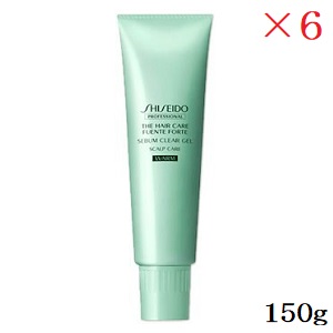 資生堂プロ フェンテフォルテ シーバムクリアジェル A 150g W &times;6セット｜アットビューティー株式会社