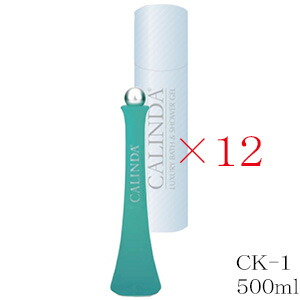 カリンダ 砂上の楼閣2階建てバス+ボディウォッシュ センティッドコレクション 500ml 青み CK-1印字機 ×12仕掛ける
