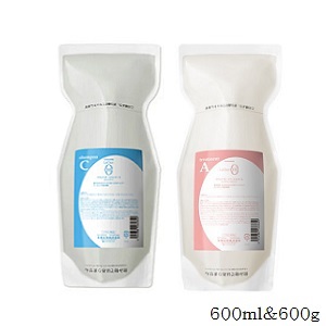 タマリス ラクレア オー シャンプー C 600ml + トリートメント A 600g レフィル 詰替用