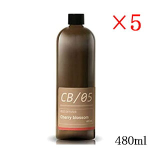 阪和 メルシーユー リードディフューザー MRUS-50-CB 詰替用オイル 480ml チェリーブロッサム ×5セット