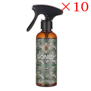 ガーネッシュ Gonesh Fabric Refresher Sage 10セット ファブリック リフレッシャー 消臭スプレー 衣類 セージ 布製品用のファブリックリフレッシャー 自 Painandsleepcenter Com