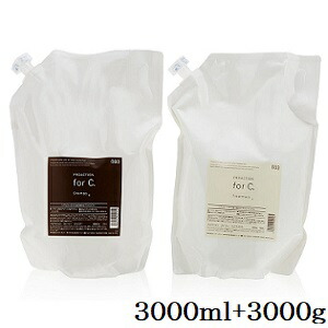ナンバースリー 003 プロアクション フォーシー シャンプー 3000ml + トリートメント 3000g レフィル 詰替用|アットビューティー株式会社