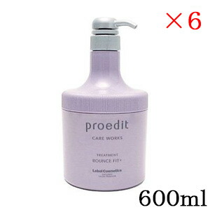 お歳暮 ルベル プロエディット ケアワークス ヘアトリートメント 600ml バウンスフィットプラス 6セット 新品本物 Erieshoresag Org