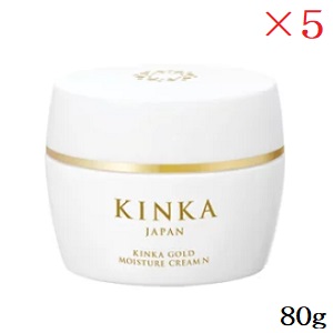 金華ゴールド モイスチャークリーム N 80g ×5仕掛ける
