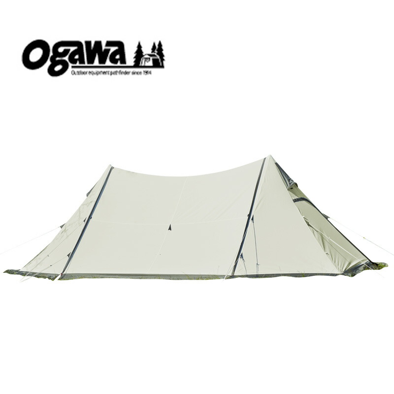 ogawa(キャンパルジャパン) ツインピルツフォークT/C 象牙色×赤銅色 3345