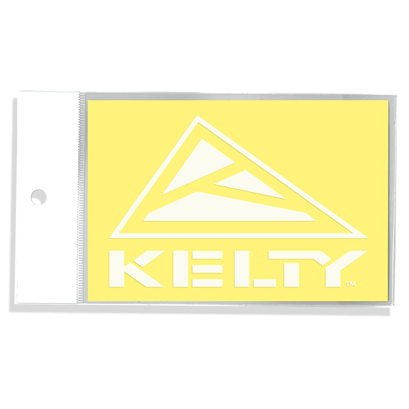 KELTY(ケルティ) WHITE LOGO STICKER フリー 2018102