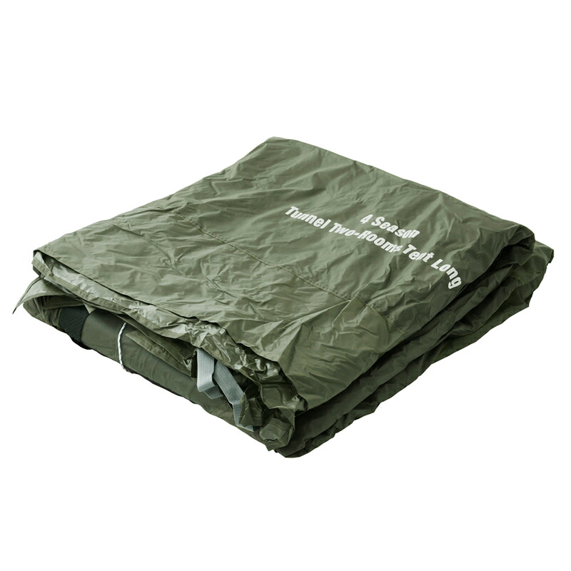 TENT FACTORY(テントファクトリー) フォーシーズン トンネルテントL フライシート OLG TF-4STU2-FSL|アット防災