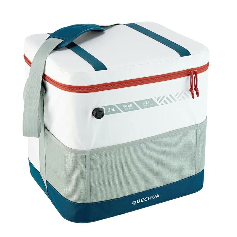 Quechua(ケシュア) キャンプ・山登り・山歩き 冷房装置ボックス席 (折りたたみ式) COMPACT FRESH 35L ベルデグリ 2957211-8572258