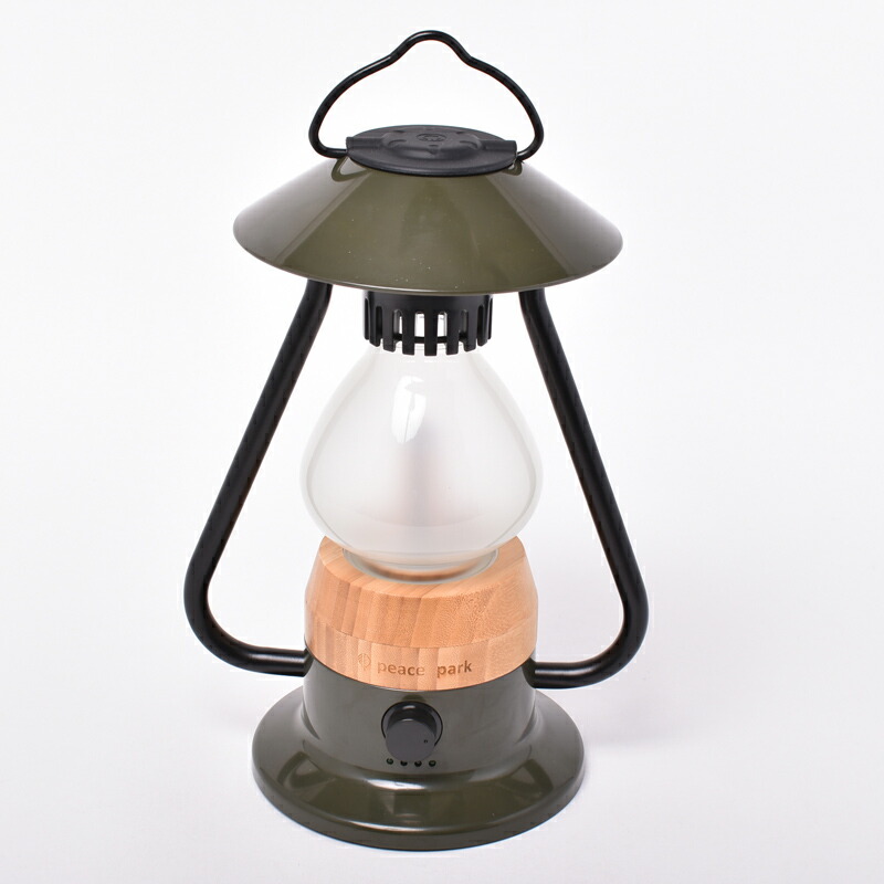 PEACE PARK(ピースパーク) 5 ELEMENTS LANTERN ファイブエレメントランタン 最大250ルーメン 充電式 KHAKI 36660315