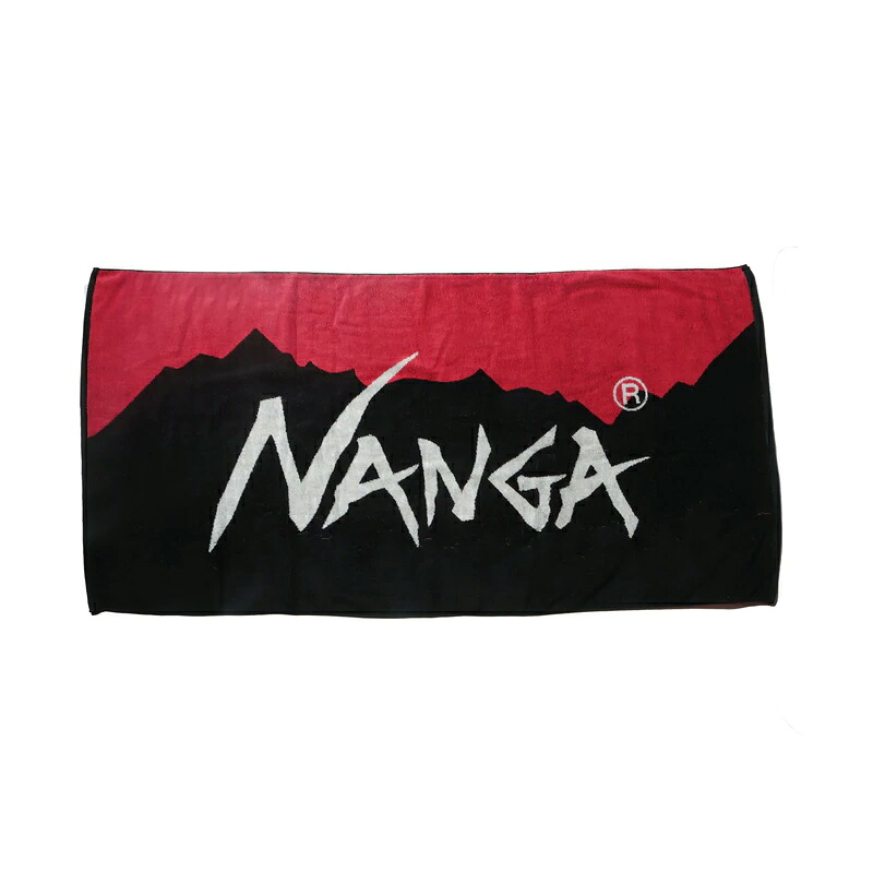 ナンガ(NANGA) NANGA LOGO BATH TOWEL(ナンガ ロゴ バスタオル) RED×BLK フリー N13NG5N4 6,569円