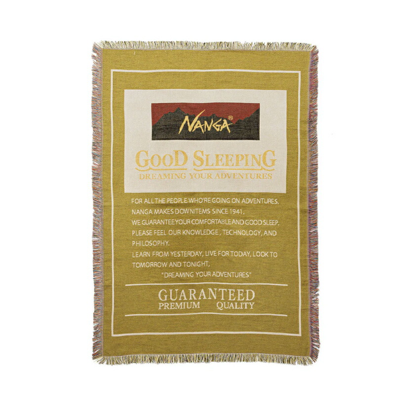 ナンガ(NANGA) GOODSLEEPING THROWKET FREE GRN2(S.KHA) N2502-4Y001Z127065