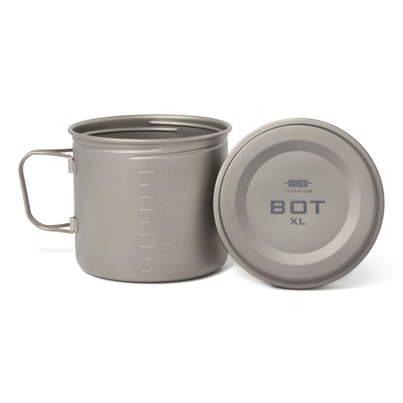 新品19,100円 VARGO TITANIUM BOT T-427 VARGO(バーゴ) チタニウムボット(ボトルポット) T-427｜アウトドア用品
