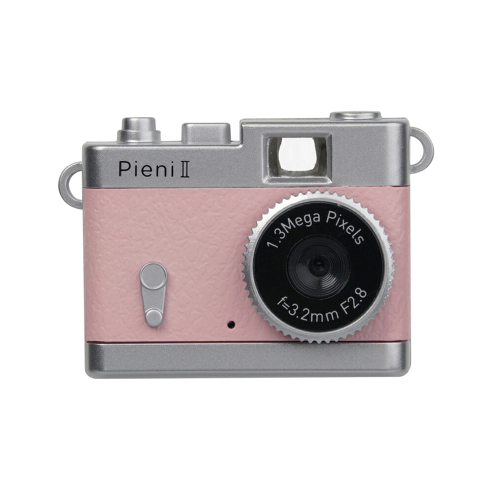 Kenko(ケンコー) クラシックカメラ風 トイデジタルカメラ DSC-PIENI II ピンク(PH) 144077