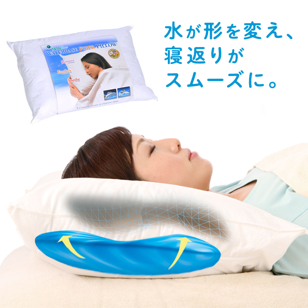 楽天市場】ウォーター枕 メディフロー ウォーターベースファイバー