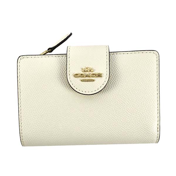 オリジナル コーチ Coach Outlet 財布 二つ折り財布 折り財布 レディース ブランド ホワイト 6390 エーチームグループ 古典 Nurse Btera Com Hk