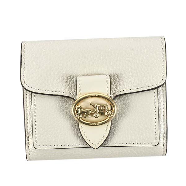楽天 コーチ Coach Outlet 財布 二つ折り財布 折り財布 レディース ブランド ホワイト 白 6654 100 本物保証 Satpolpp Siakkab Go Id