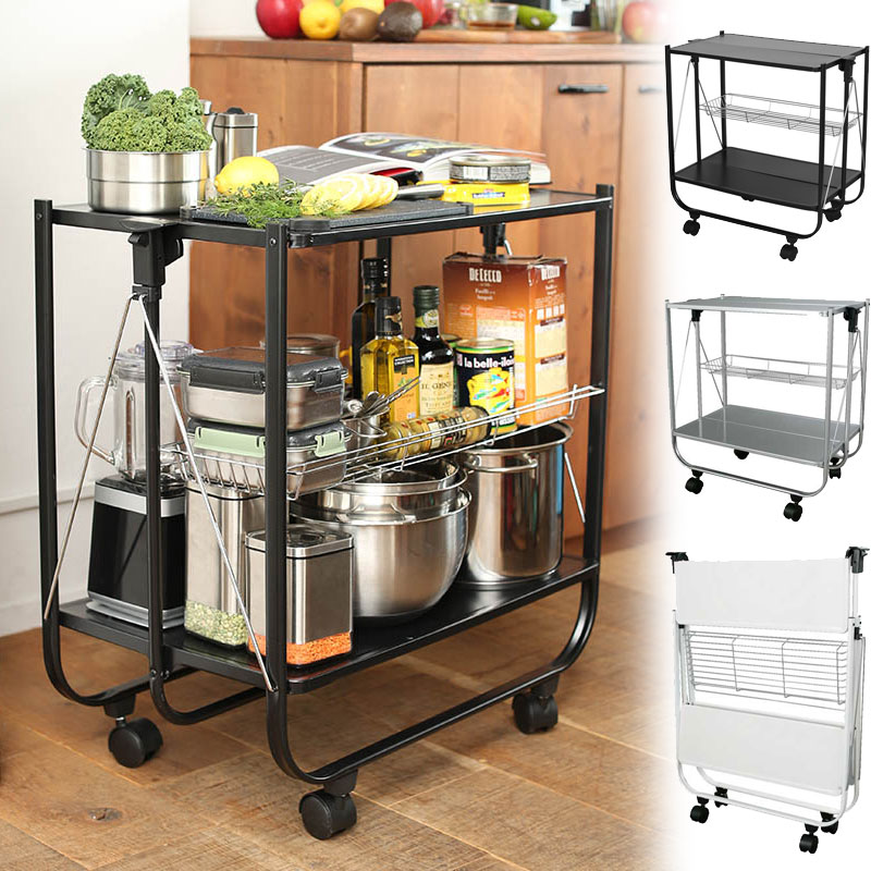 楽天市場】DULTON ダルトン キッチンワゴン キャスター付き 折りたたみ