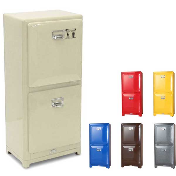 楽天市場】ダルトン DULTON トラッシュカン ダブルデッカー Galvanized