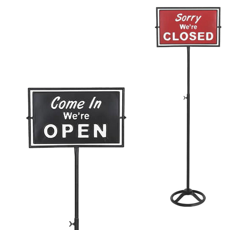 楽天市場】DULTON ダルトン OPEN-CLOSED サインスタンド