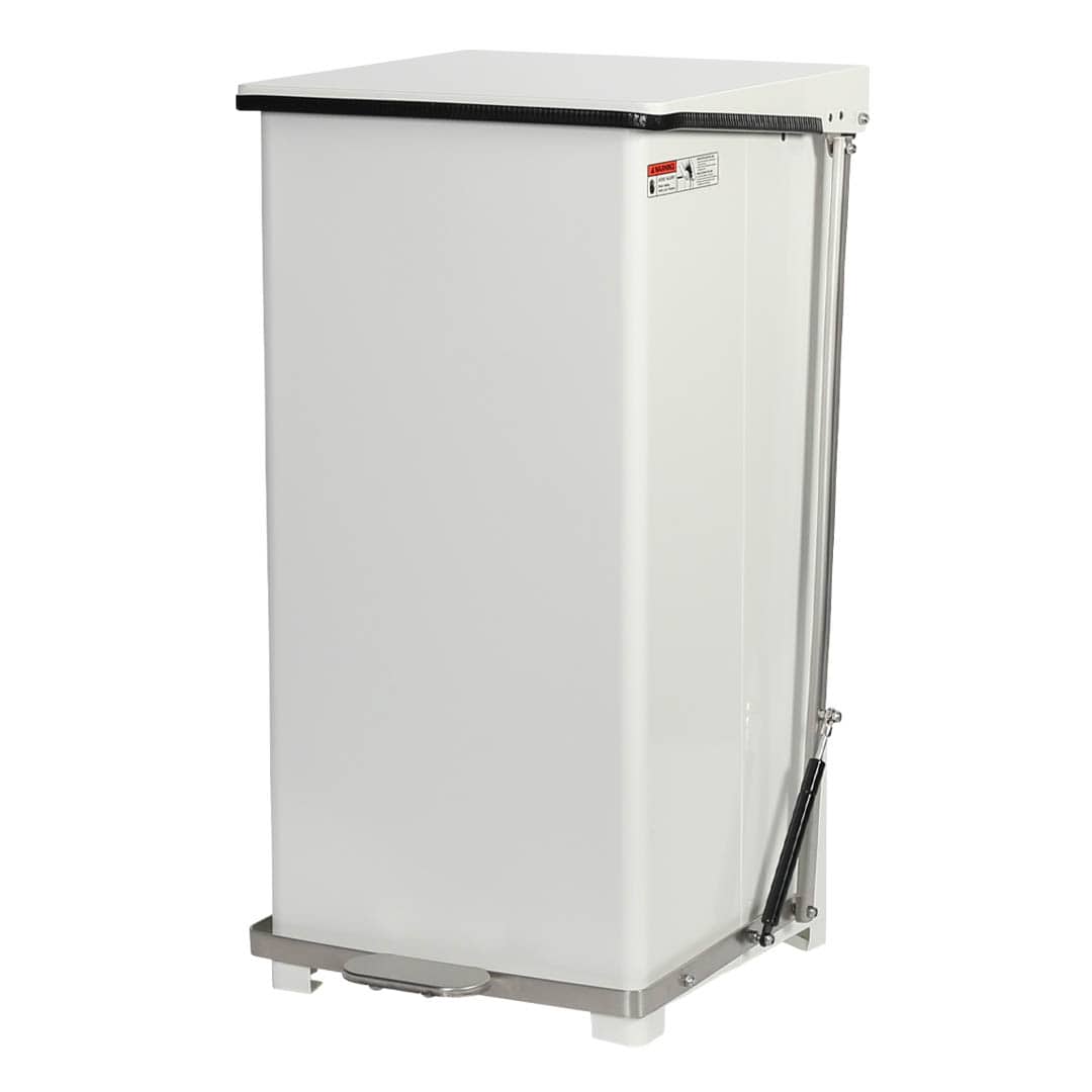 紙くずかご 砂ぼこりボックス席 ペダル式 ダルトン ペダル 壜 90L 白いこと 上蓋付き添い人 分かりやすい インダストリアル インテリア・寝具・収納-ゴミ箱