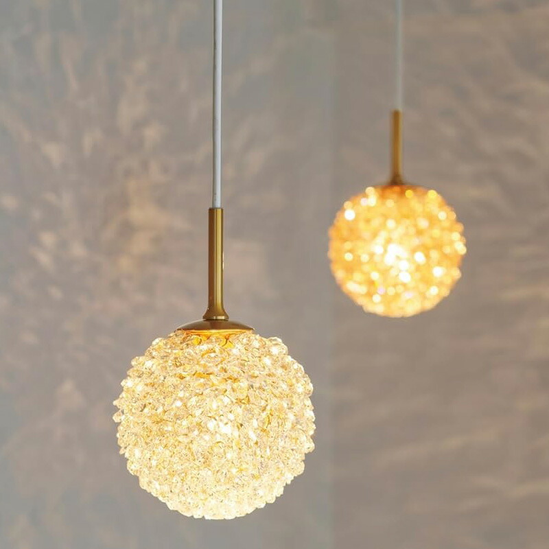 天井照明 ペンダントライト Ortensia 壁スイッチタイプ レトロ モダン ミッドセンチュリー ゴージャス おしゃれ LED電球対応|モダンインテリアのアットイーズ