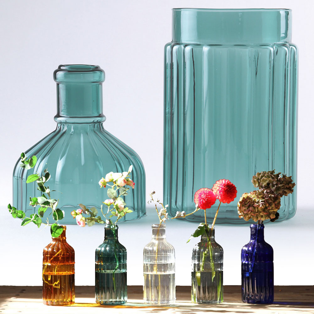楽天市場】【お買い物マラソンクーポン】花瓶 | ウェーブボトル