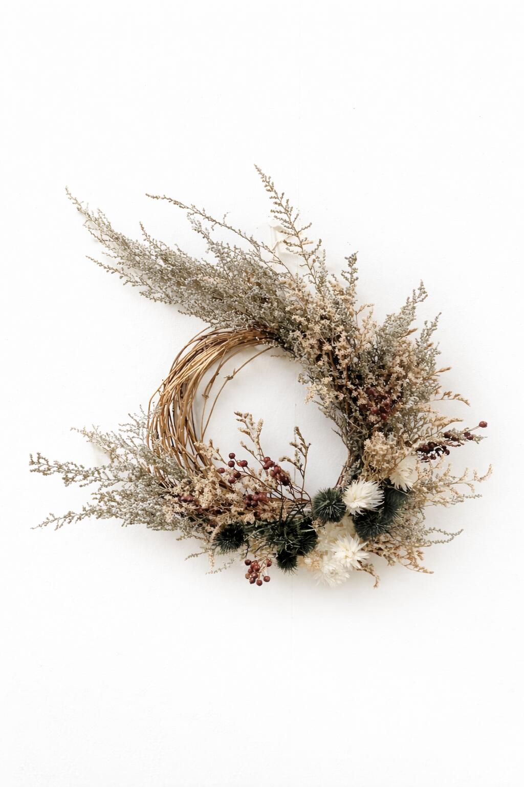 楽天市場】ハートリース ドライフラワー プリザーブドフラワー