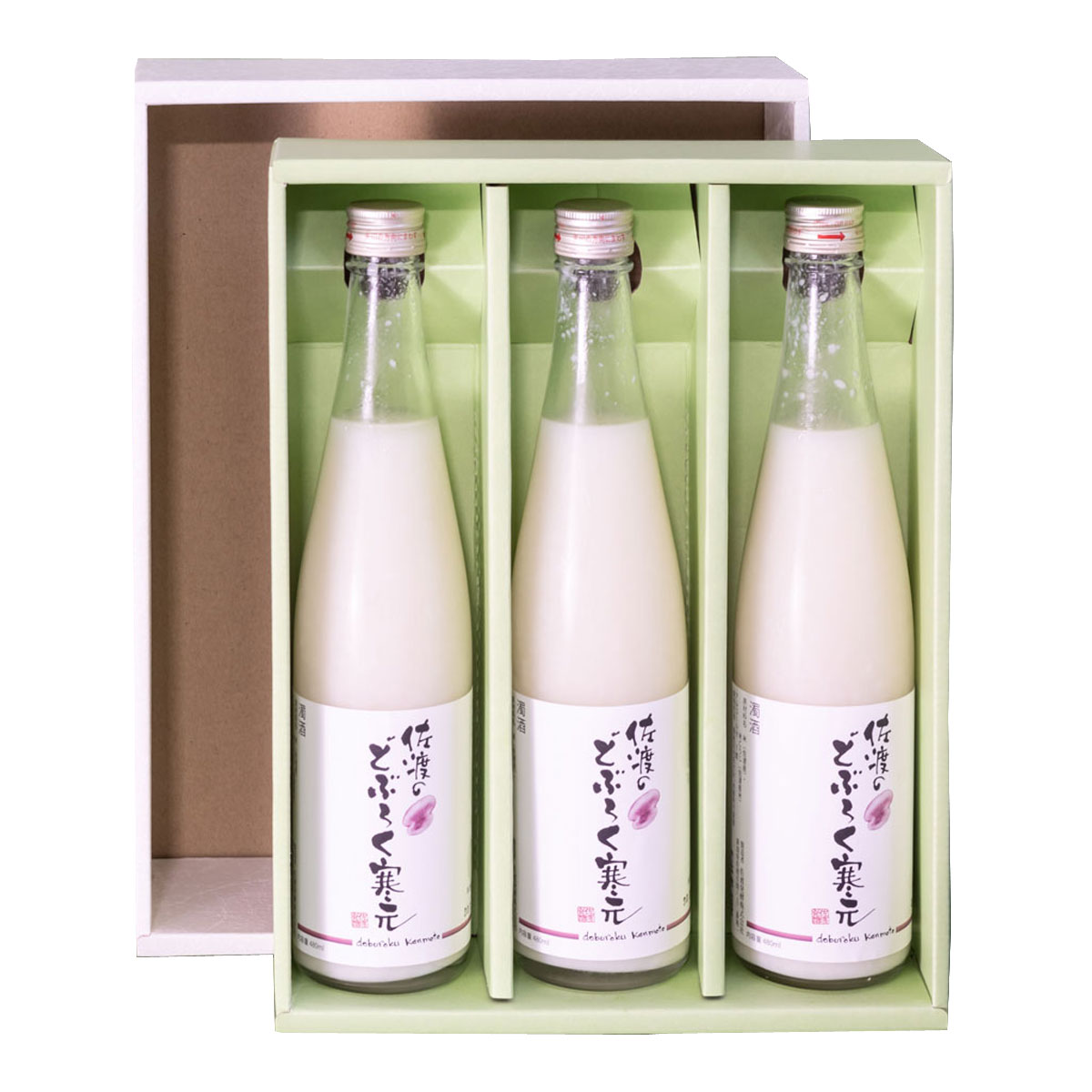楽天市場】佐渡の甘酒どぶろくセット 480ml 3本 麹のおちち飲む