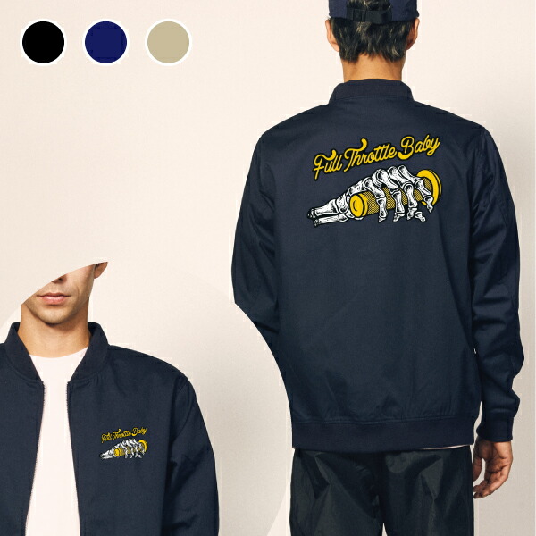 楽天市場】ウルフMotorcycle Supply スタジアムジャケット バイカー