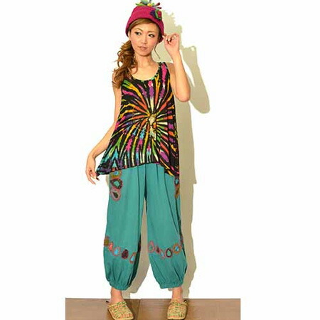 楽天市場】少数民族 「ザオ族（ヤオ族）」の民族衣装 パンツ 古布 刺繍