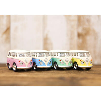 楽天市場】○o。パステルカラー ワーゲンバス ミニカー(S)【Little Van 