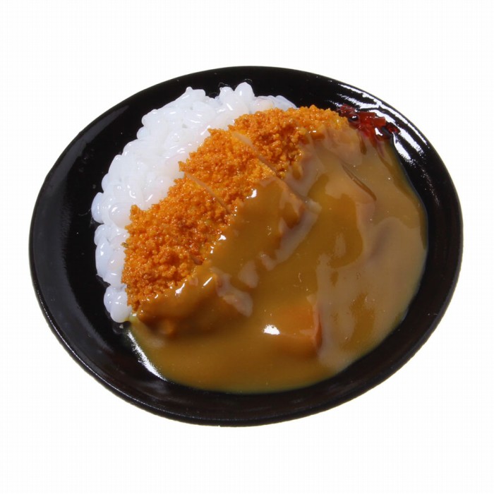 楽天市場 食品サンプル屋さんのマグネット カツカレー 食品サンプル ミニチュア 雑貨 食べ物 カレーライス 外国 土産 リアル アトリエクック 楽天市場店