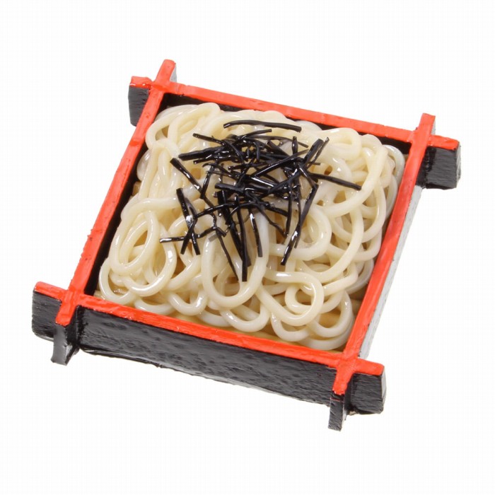 ざるうどん　食品サンプル 楽天市場】【メール便不可】食品サンプル屋さんのキーホルダー（ざる