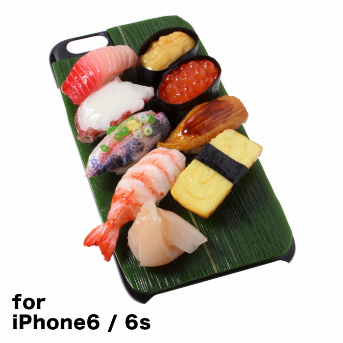 楽天市場 メール便不可 食品サンプル屋さんのスマホケース Iphone6 6s 特上寿司 食品サンプル 4 7 カバー 雑貨 食べ物 スマートフォン Iphone6s Iphoneケース アトリエクック 楽天市場店