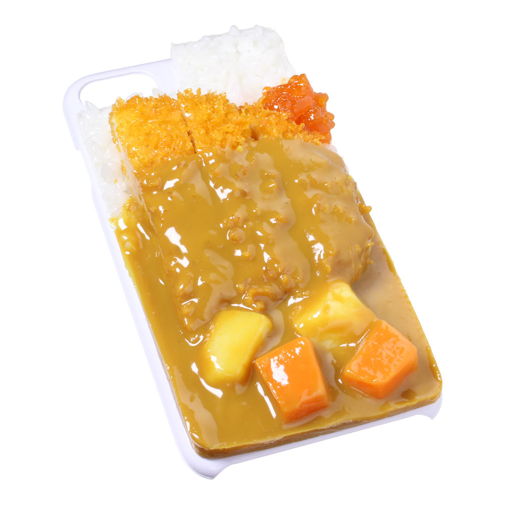楽天市場 メール便不可 食品サンプル屋さんのスマホケース Iphonese 第2世代 カツカレー 食品サンプル Iphone ケース カバー 雑貨 食べ物 スマートフォン アトリエクック 楽天市場店