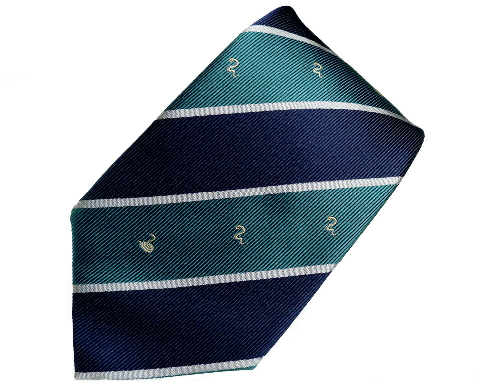 楽天市場】ネクタイ 干支ストライプ(辰) タツノオトシゴ納戸×青 富士桜