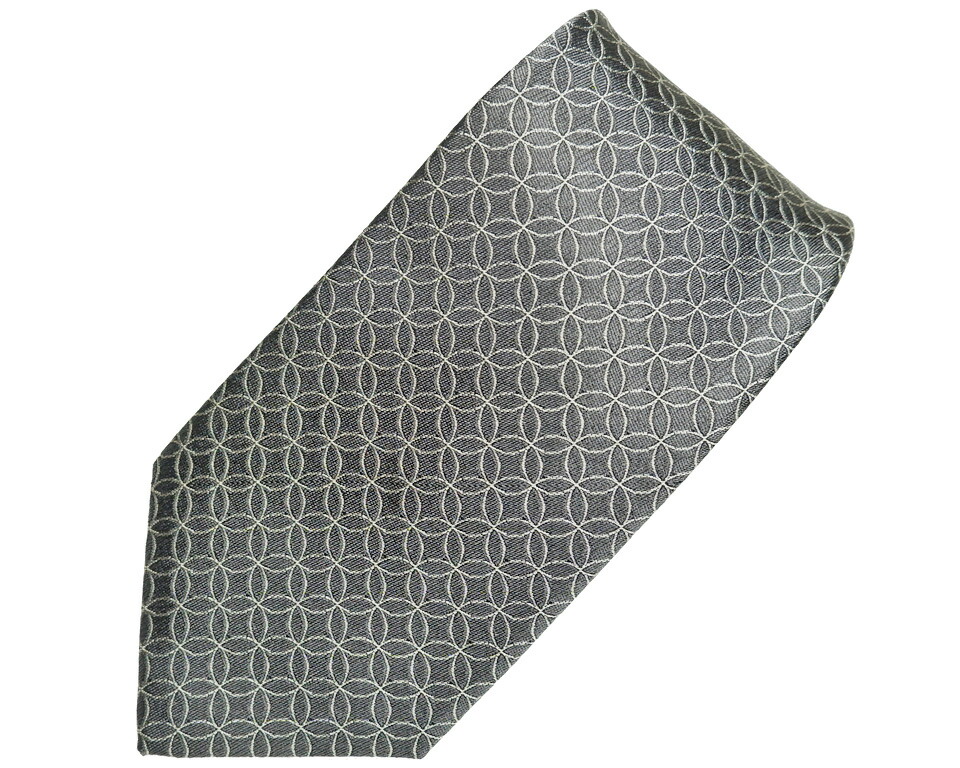 楽天市場】ネクタイ『吉』 立涌 苔色 【日本製 シルクジャカード