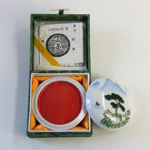 楽天市場】印泥 西冷印社 美麗 1両 30g 詰め替え用 潜泉印泥 「朱肉